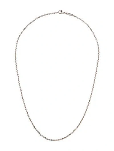 Pre-owned Chopard 18k Chain Necklace, 16.75" In Multicolor