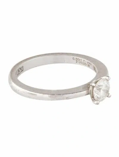 Pre-owned Chopard 18k Diamond For Ever Engagement Ring In Multi