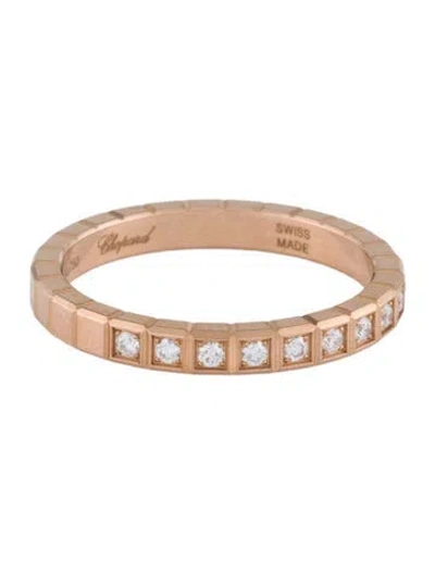Pre-owned Chopard 18k Diamond Ice Cube Ring In Multi