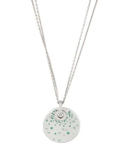 Pre-owned Chopard 18k Diamond Xtravaganza Pendant Necklace, 31.75" In Multi