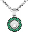 CHOPARD CHOPARD 18K EMERALD NECKLACE (AUTHENTIC PRE-OWNED)