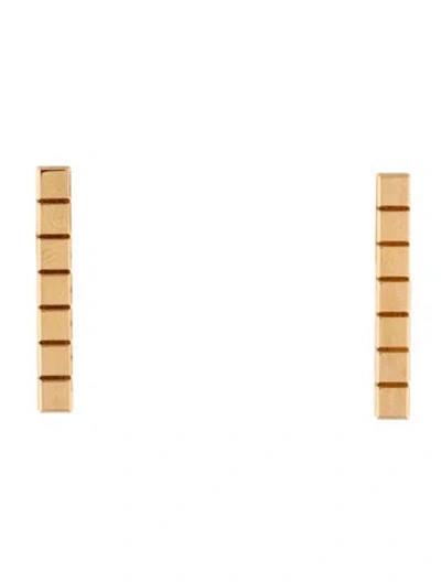 Pre-owned Chopard 18k Ice Cube Stud Earrings In Multicolor