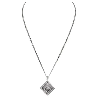 Pre-owned Chopard 18k White Gold 23 Inches Chain