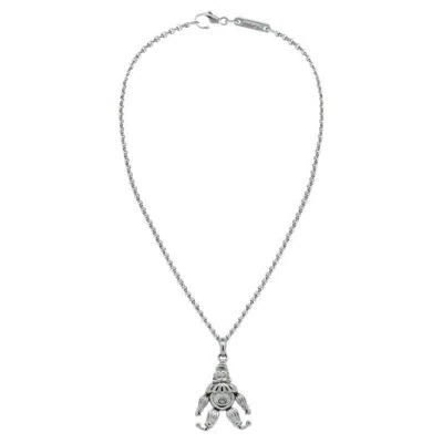 Pre-owned Chopard 18k White Gold  Clown Diamond Pendant