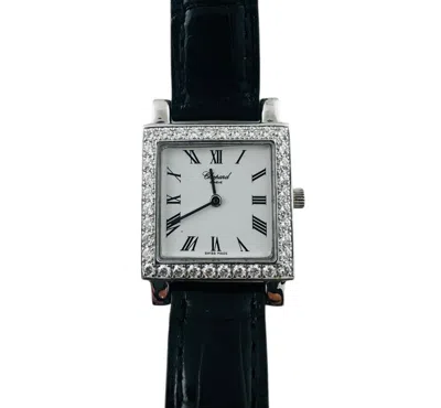 Pre-owned Chopard 18k White Gold Diamond Ladies Watch 426 1 #23249