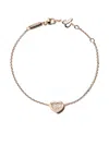 Chopard 18kt Rose Gold Happy Diamonds Icons Bracelet In Rose Gold