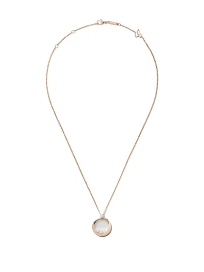 Chopard 18kt Rose Gold Happy Diamonds Icons Pendant