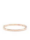 Chopard 18kt Rose Gold Large Ice Cube Bangle In Pink