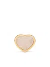 Chopard 18kt Rose Gold My Happy Heart Mother-of-pearl Stud Earring In Pink