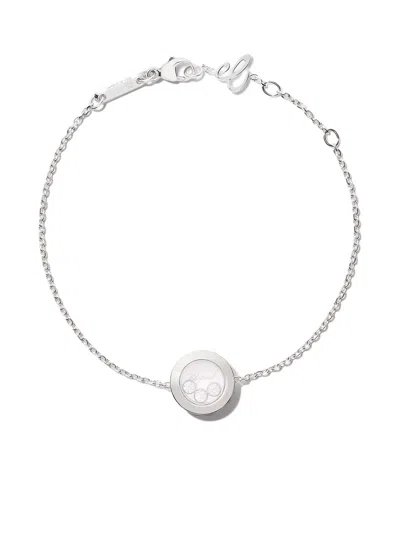 Chopard 18kt White Gold Happy Diamonds Icons Bracelet