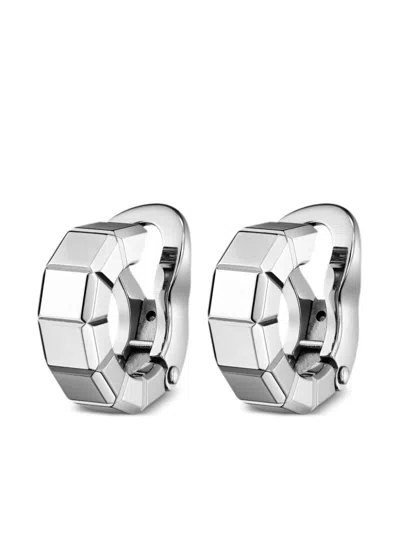 Chopard 18kt White Gold Ice Cube Earrings
