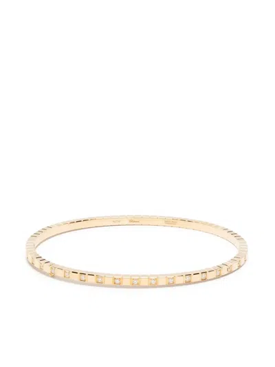 Chopard 18kt Yellow Gold Ice Cube Diamond Bangle