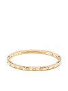 Chopard 18kt Yellow Gold Ice Cube Diamond Bangle In Gold