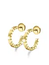 Chopard 18kt Yellow Gold Ice Cube Earrings In Gold