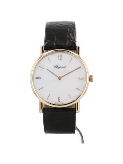 Pre-owned Chopard 2000s Classic 34mm Watch In Neutral