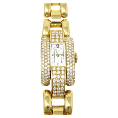 Pre-owned Chopard 3 Carat 18k Yellow Gold Watch