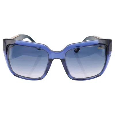 Pre-owned Chopard Acetate Blue/purple Transparent Gr. Lenses Sunglasses 95221-0222