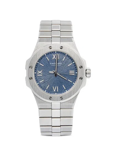 Pre-owned Chopard Alpine Eagle 36mm Watch In Blue