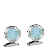 Chopard Alpine Eagle Cufflinks In Blue