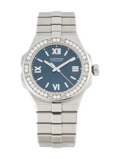 Pre-owned Chopard Alpine Eagle Watch, 36mm In Multicolor