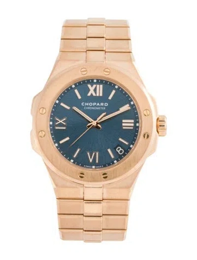 Pre-owned Chopard Alpine Eagle Watch, 41mm In Multi