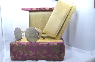 Pre-owned Chopard Authentic  Schc68s 300g Special Edition Sunglasses In Green