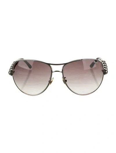 Pre-owned Chopard Aviator Gradient Sunglasses In Multi