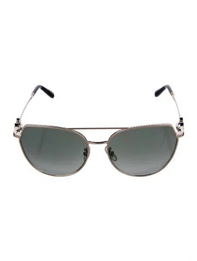 Pre-owned Chopard Aviator Gradient Sunglasses In Multi