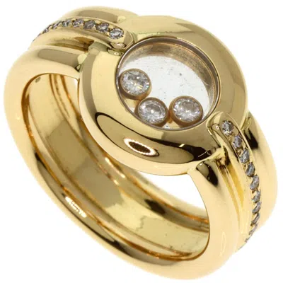 Pre-owned Chopard Band Ring () In Yellow