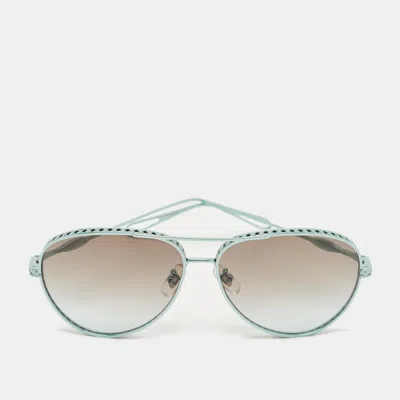 Pre-owned Chopard Blue Gradient Schc86 0844 Aviators Sunglasses