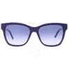 Chopard Blue Gradient Square Ladies Sunglasses Sch272s 09lr 56