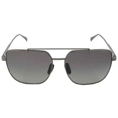 Pre-owned Chopard Blue Navigator Men's Sunglasses Schc97m 568p 59 Schc97m 568p 59 In Gray