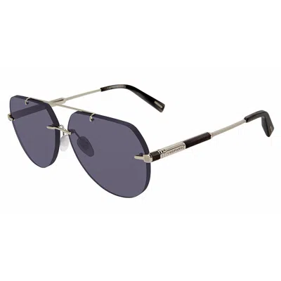 Chopard Blue Pilot Men's Sunglasses Schg37 0579 63 In Neutral