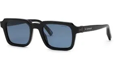 Chopard Blue Square Men's Sunglasses Sch376 700z 52 In ["blue","black"]