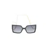 Chopard Bold Oversized Square Frame  Eyewear Ikch334 Sunglasses In Gray