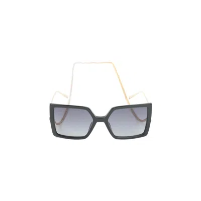 Chopard Square Acetate Sunglasses In Gray