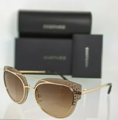 Pre-owned Chopard Brand Authentic  Sunglasses Schc42s 08fc 65mm Frame 42s In Gray
