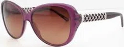 Chopard Brown Butterfly Ladies Sunglasses Sch183s 09pw 57 In Gold