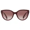 Chopard Brown Gradient Cat Eye Ladies Sunglasses Sch317s 09fh 55 In Brown