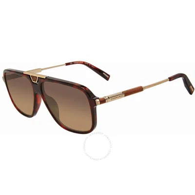 Chopard Brown Gradient Navigator Men's Sunglasses Sch340 786p 59 In Neutral