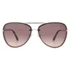 Chopard Brown Gradient Pilot Ladies Sunglasses Schf10s 300y 63