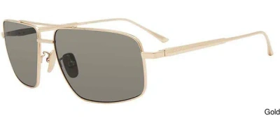 Chopard Brown Rectangular Men's Sunglasses Schf21m 300p 60 In ["brown","gold Tone"]
