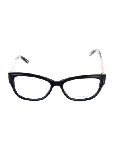 Pre-owned Chopard Cat-eye Eyeglasses In Black