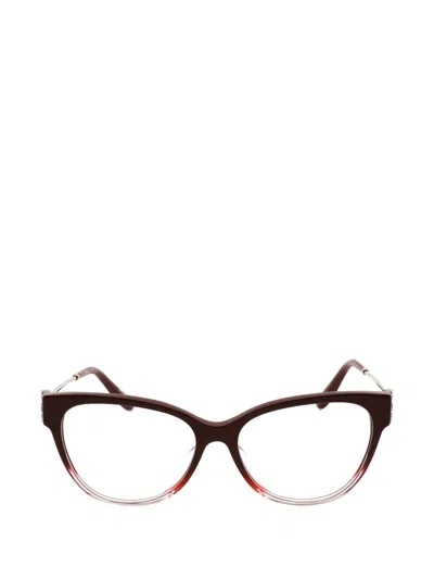 Chopard Cat-eye Frame Glasses In Red