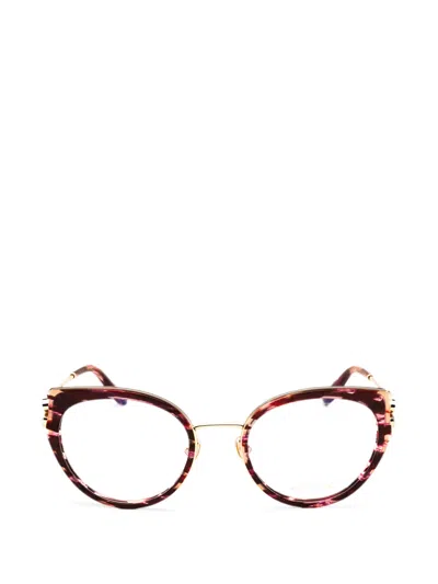 Chopard Cat-eye Glasses In Purple
