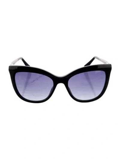 Pre-owned Chopard Cat-eye Gradient Sunglasses In Multi