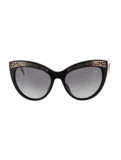 Pre-owned Chopard Cat-eye Gradient Sunglasses In Multi
