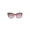 Chopard Chic Cat-eye Sunglasses With Tortoiseshell Pattern In Pink