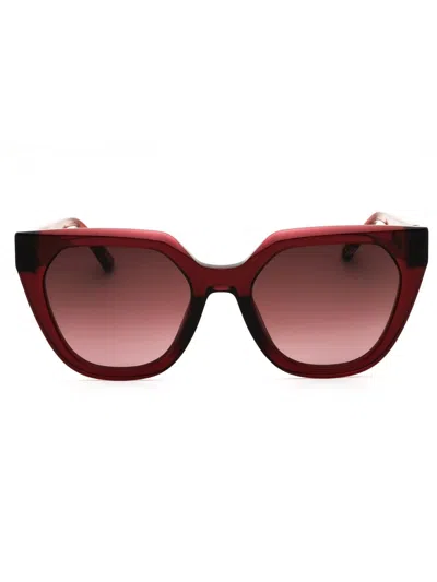 Chopard Chic Cat Eye Women's Sunglasses - Sch377m Style In Brown