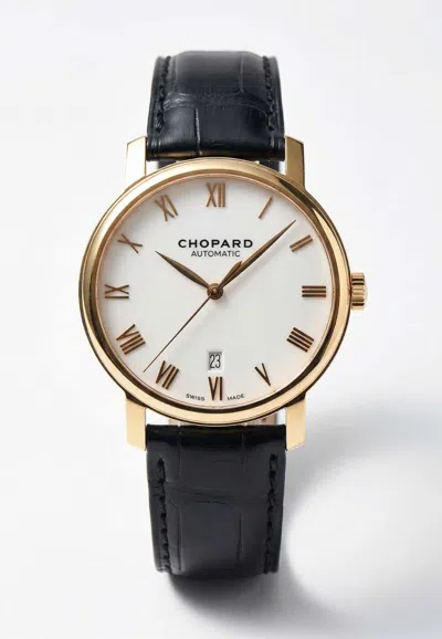 Chopard Classic Automatic 18-karat White Gold Watch In Blue